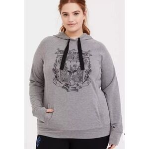 Harry Potter Triwizard Tournament Gray Hoodie Sweatshirt Women's